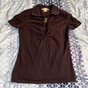 🌿3 for $15 Brown preppy Michael Kors tee